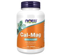 Now Foods Cal-Mag Stress Formula (Calcio, Magnesio, Vit. B) - 100 Tabletas