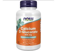 Now Foods D-glucarato de calcio 500 mg 90 cápsulas vegetales