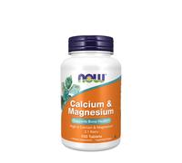 Now Foods Calcio y Magnesio - 100 Comprimidos