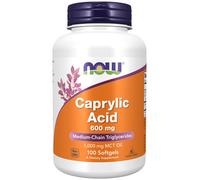 Now Foods Caprylic Acid 600mg 100 Softgels