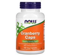 Arándano Rojo (Cranberry) Concentrado 7:1 Fortificado en Vitamina C 100 cápsulas - Now