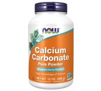 NOW Foods Calcium Carbonate, Pure Powder - 340g