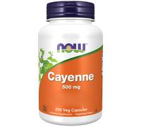 Now Foods, cayena, 500 mg, 250 verduras. Cápsulas - envío rápido