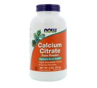Citrato de calcio puro en polvo 227 g Now Foods