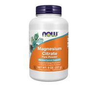 Now Foods Citrato De Magnesio En Polvo Puro, Polvo, 8 Oz