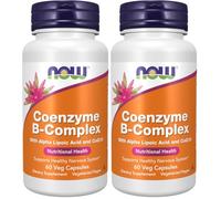 Now Foods Co-Enzyme B-Complex - 60 Vcaps - 60 Cápsulas (Paquete de 2)