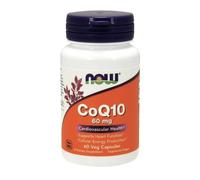 NOW FOODS COQ10 60 MG 60 CÁPSULAS VEGETARIANAS