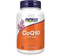 Now Foods, CoQ10 (Coenzima Q10), 100mg, Alta Dosificación, 150 Cápsulas blandas, Testado en Laboratorio, Sin Gluten, Sin Soja, Sin OGM
