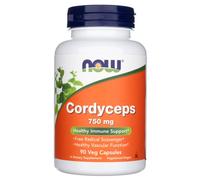 Now Foods Cordyceps 750 mg - 90 Cápsulas Vegetales
