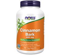 NOW Foods - Corteza de Canela 600 mg (240 cápsulas) de NOW Foods