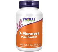 Now Foods, D-Mannose, 85g Polvo Vegano, Testado en Laboratorio, Sin Gluten, Vegetariano, Sin Soja, No GMO