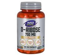 D-Ribose, 750mg - 120 vcaps