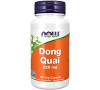 Now Foods, Dong Quai, 520mg, 100 Cápsulas veganas, Probado en Laboratorio, Vegetal, Sin Gluten, Sin Soja, Vegetariano