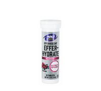 NOW Foods - Effer-Hydrate Efervescente (10 Tabletas Efervescentes, Bayas Mixtas)
