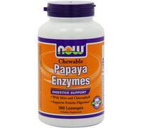 Now Foods Papaya Enzima Masticable - 360 Pastillas