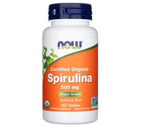 Now Foods Espirulina 500 mg - 100 Comprimidos