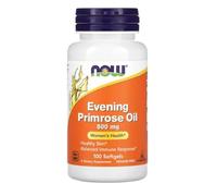 Now Foods - EVENING PRIMROSE OIL 500 mg | Aceite de Onagra | Rico en Ácido Gamma-Linolénico (GLA) para el apoyo a la salud de la piel y de la mujer - 500 mg - 100 Cápsulas Blandas