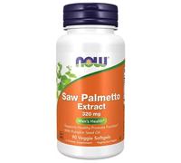 Now Foods Extracto de Saw Palmetto 320 mg + Aceite de Semilla de Calabaza - 90 Cápsulas blandas