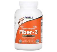 Now Foods Fibra-3, Fibra dietética en polvo - 454 g