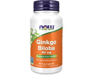 Now Foods Ginko Biloba 60mg 120 VCaps