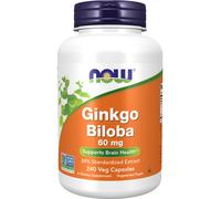 Now Foods Ginko Biloba 60mg 240 VCaps