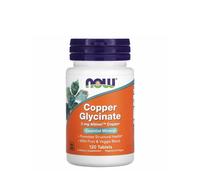 NOW Foods - Glicinato de Cobre - 120 comprimidos