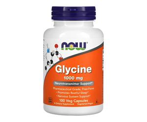 NOW Foods Glycine 1000 Mg 100 Caps