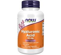 Ácido Hialurónico NOW Foods 120 Cápsulas Veg 50 mg