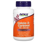 NOW Foods, Indol-3-carbinol, 200 mg, 60 cápsulas vegetales SALUD CELULAR