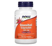 Now Foods - INOSITOL 500 mg | Apoya la función celular y el metabolismo de las grasas - 500 mg - 100 cápsulas