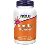 Now Foods, Inositol Powder, con Myoinositol, 113g Polvo vegano, Testado en Laboratorio, Sin Gluten, Vegetariano, Sin Soja, No GMO