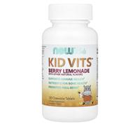 Now Foods Kid Vits Multivitamínico Berry Blast - 120 Comprimidos