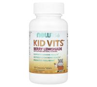 Now Foods Kid Vits Multivitamínico Berry Blast - 120 Comprimidos