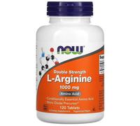 Now Foods L-arginina 1000 mg - 120 comprimidos