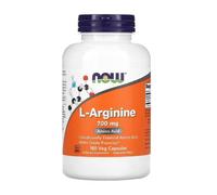 NOW FOODS L-ARGININA, 700 MG, 180 CÁPSULAS VEGETALES