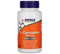 Now Foods L-Carnosina 500 mg - 50 Cápsulas Vegetales