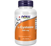 NOW Foods L-cisteína, 500 mg