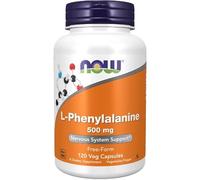 Now Foods, L-Fenilalanina, 500 mg, 120 cápsulas vegetales, aminoácidos