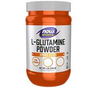 Now Foods L-Glutamina, 454g Polvo vegano, Aminoácido, Testado en Laboratorio, Vegetariano, Sin Gluten, Sin Soja, Sin OGM