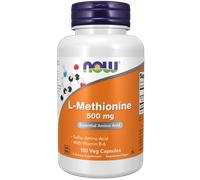 NOW Foods L-metionina, 500 mg