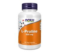 Now Foods L-Prolina 500 mg - 120 Cápsulas Vegetales