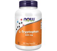 Now Foods, L-triptófano, 500 mg, 120 vegetales. Cápsulas - envío rápido