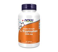 Now Foods L-triptófano 1000 mg Doble potencia 60 comprimidos