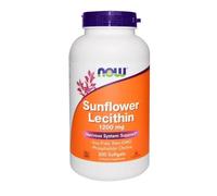 NOW FOODS LECITINA DE GIRASOL 1.200 MG, 200 CÁPSULAS BLANDAS