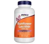 Lecitina de girasol 1200 mg 200 cápsulas blandas Now Foods