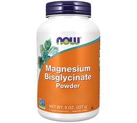 Now Foods, Magnesium Bisglycinate Powder, 227g Polvo vegano, Testado en Laboratorio, Sin Gluten, Vegetariano, Sin Soja, No GMO