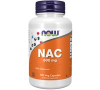 Now Foods, NAC, 600 mg, 100 verduras. Cápsulas - envío rápido