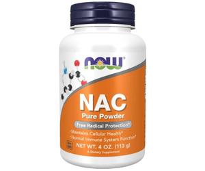 Now Foods NAC N-Acetyl-L-Cysteine 600 mg, Powder - 113 g