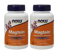 NOW FOODS Neuro-Mag Magnesio L-Treonato De 2000mg Magtein 2X90 O 1X180 Cápsulas