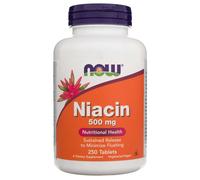Now Foods Niacina 500 mg - 250 Tabletas